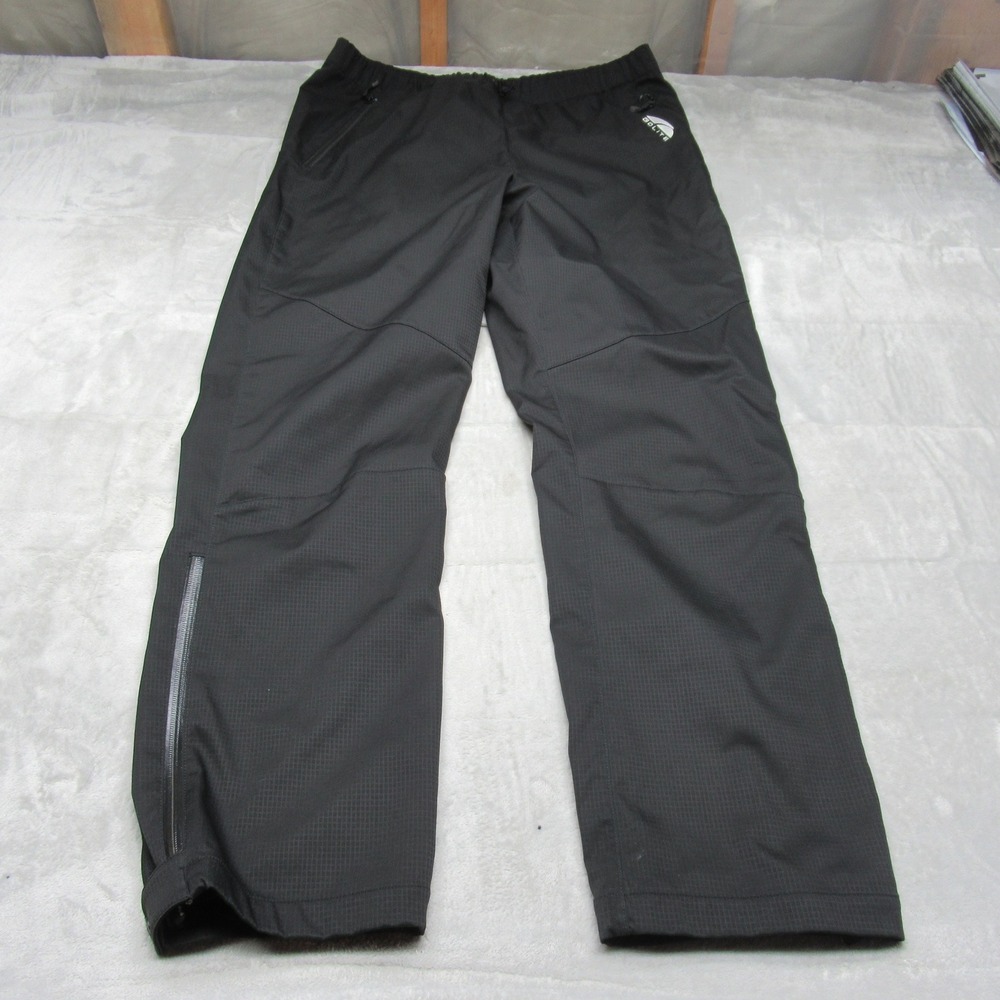 GoLite‎ Pants Men Large Black Ripstop Hiking Soft Lined Light Rain Wind 36x31